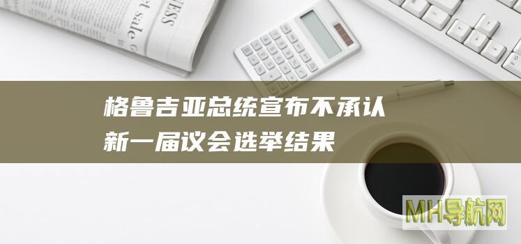 格鲁吉亚总统宣布不承认新一届议会选举结果