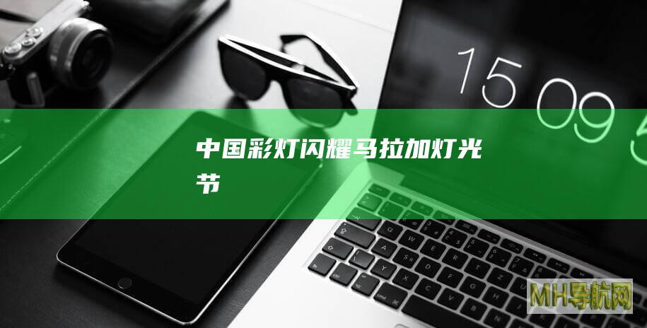 中国彩灯闪耀“马拉加灯光节”