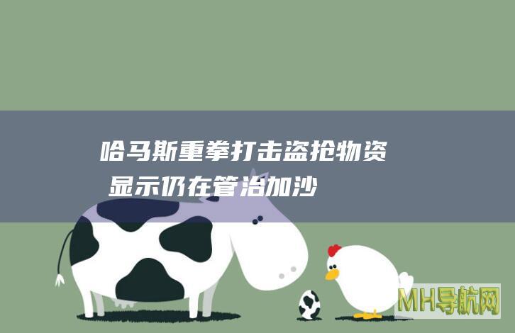 哈马斯重拳打击盗抢物资　显示仍在管治加沙