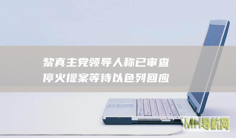 黎真主党领导人称已审查停火提案等待以色列回应