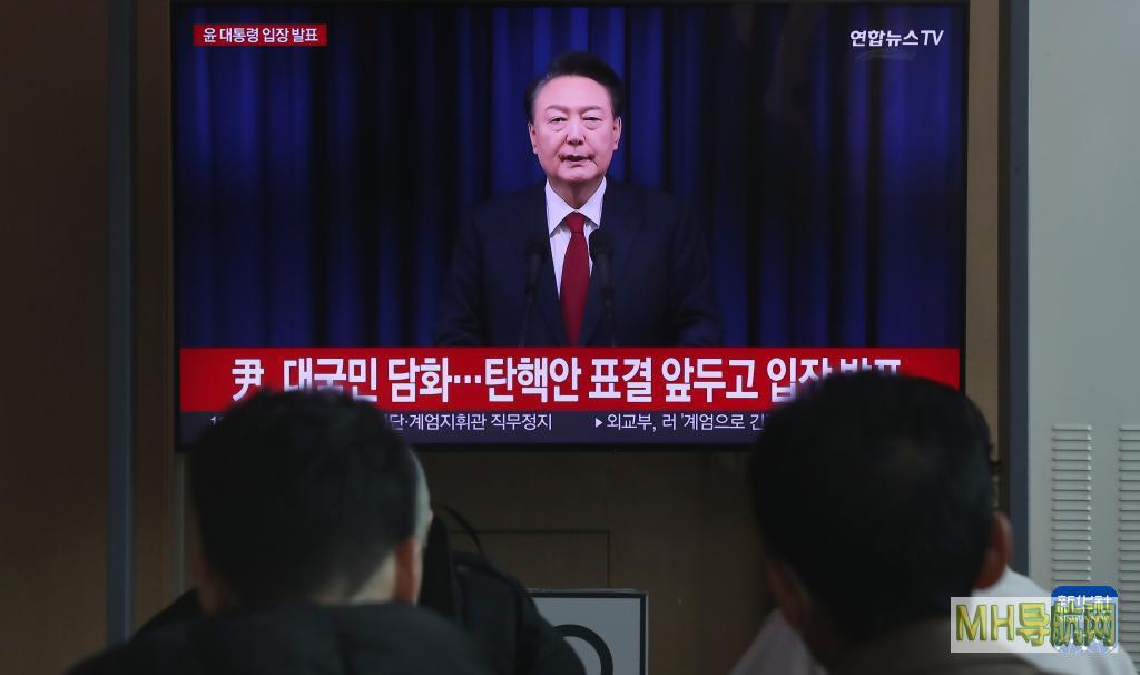 尹锡悦就戒严风波向国民道歉韩国朝野两党作出回应--国际-