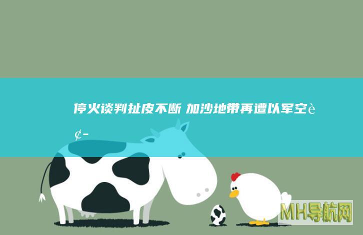 停火谈判扯皮不断　加沙地带再遭以军空袭